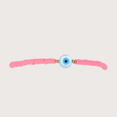 KKBEAD Boho Summer Beach Bracelet Jewelry for Women Y2k Accessories Shell Evil Eye Bracelets Gifts Heishi Disc Beads Pulseras