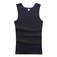 HOT Summer Male clothes Women Basic Elastic Tank Tops 00% Pure Cotton Sleeveless Fitness T-shirt Elastic Bodybuilding Vest