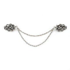 Clothing Accessories Retro Suit Brooch Grace Fashion Gentleman Tassel Brooch Korean Trend Suit Shirt Collar Chain Sweater