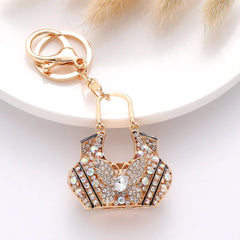 Fashionable Exquisite Bag Keychain Accessories Lady's Handbag Key Chain Pendant 43 Kinds of Style Women Gift Dropshipping