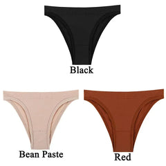 2/3/4pcs Sexy Mid Rise Oversized Underwear for Women with A Tight Waistband and Lifting Buttocks Transparent Cosy Elastic Briefs