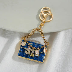 Fashionable Exquisite Bag Keychain Accessories Lady's Handbag Key Chain Pendant 43 Kinds of Style Women Gift Dropshipping