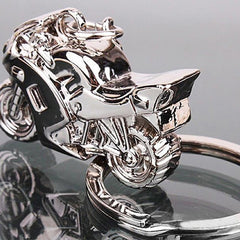 Men Keychain Exquistie Decorative Zinc Alloy Cool Motorcycle Pendant Keyring Men Jewelry Car Key Chain Bag Charm Accessories