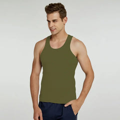 100% Cotton Men's Underwear Tank Top Men High Quality Bodybuilding Singlet Sleeveless Slim T-shirts Fit Vest Men Tank Tops