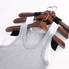 100% Cotton Men's Underwear Tank Top Men High Quality Bodybuilding Singlet Sleeveless Slim T-shirts Fit Vest Men Tank Tops