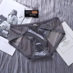 Women's Panties Satin Underwear Lace Sexy Briefs Ladies Casual Underpants Female Lingerie Intimates Girl Panty 2024