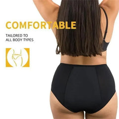 Period Underwear for Women 4 Layer Leakproof Cotton Panties Postpartum Menstrual Overnight Absorbent Underwear Seamless Moisture
