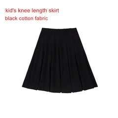 kids girls women panel casual skirts Mom daughter fashion sporty family matching spring summer skirt clothing