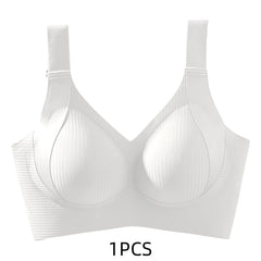 1/2PCS Women's Seamless Underwear, Thin Style, Large Breasts, Small Breasts, No Wires, Pull-up And Anti-sagging Large Size Bra