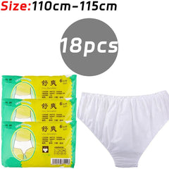 Light Thin Panties for Women Breathable Underpants Women Hygienic Briefs Disposable Female Underwear Travel Sports Soft Lingerie