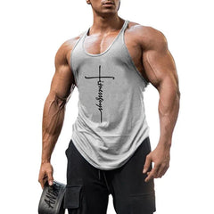 2023gym Running cotton singlets canotte bodybuilding stringer tank top men fitness shirt muscle guys sleeveless vest Tanktop