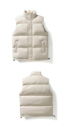 Mens Thermal Vest Jacket Clothing Autumn Winter Warm Sleeveless Jackets Male Outwear Casual Waistcoat Oversize Sports Vest Coats