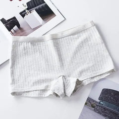Women Boxers Underwear Cotton Ladies Safety Pants Female Seamless Underpants Solid Cozy Boyshorts Sexy Lingerie Трусы Женские