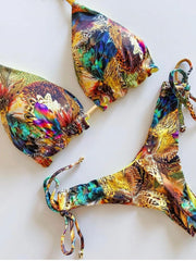 RUOTONGSEPT 2023 Popular Womens Beachwear Sexy Bikinis Set Hot Sport Swimwear Push-Up Padded Swimsuit Exquisite Bather Swimwear