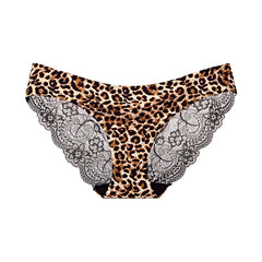 Women's Invisible Underwear Spandex Crotch Intimate Women Sexy Lace Panties Ladies Seamless Pantys Underpants Plus Size Lingerie