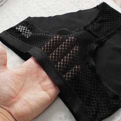 Sexy Lace Underwear Women's Panties Cozy Comfort Lingerie Hot Sale Ice Silk Briefs Seamless Panties Skin-Friendly Underpant