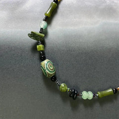 Retro Jewelry Accessories Simple Gift Natural Stone Bracelet New Chinese Style Choker Jade Bracelet Women Jewelry Accessories