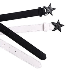 Accessories Width Waist Belt Retro Y2k Waist Strap Corset Belt Adjustable Waistband Women Waist Belt Star Buckle Belt