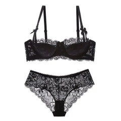 MOYISU French Romantic Lace Comfortable Breathable Sexy Tushy Slim Bra Collection Pure Desire Girls Super Beautiful Underwear SE