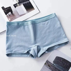 Women Boxers Underwear Cotton Ladies Safety Pants Female Seamless Underpants Solid Cozy Boyshorts sexy lingerie