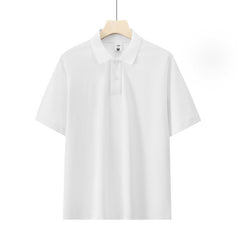 Honeycomb Mesh Beaded Cotton Casual Short Sleeve - kinko