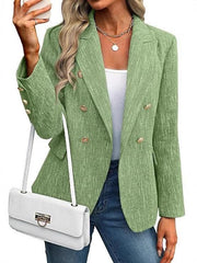 Women's Clothing Solid Color Suit Autumn Simplicity Style - kinko