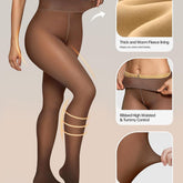 Black See-through Plus Size Women's Leggings - kinko
