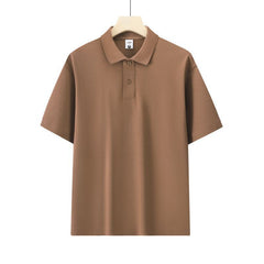 Honeycomb Mesh Beaded Cotton Casual Short Sleeve - kinko