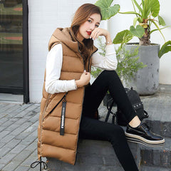 Ladies Fashion Slim Fall Winter Vest