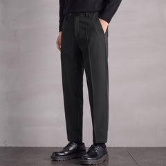 Fall Winter Men Straight Casual Pants
