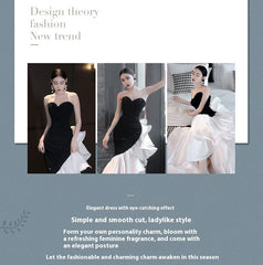 Tube Top Evening Gown - kinko