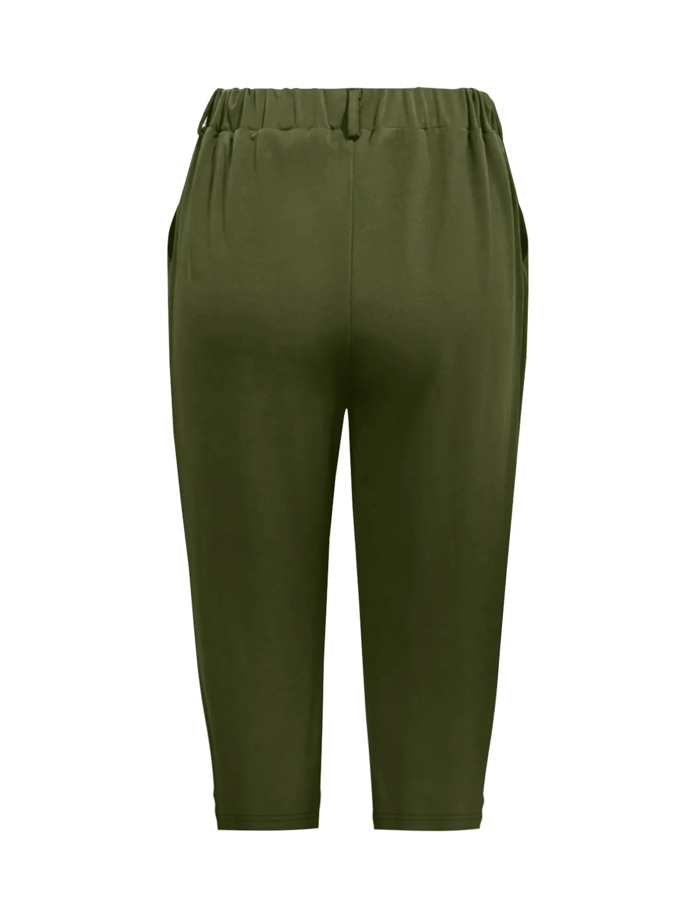Pleated Detail Pants with Pockets - kinko