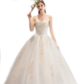 Bride Long-sleeved Forest Super Fairy Dream Luxury Luxury Starry Sky Trailing - kinko