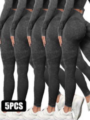 5PACK Active Yoga Pants - kinko