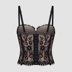 Women's Fashion Fishbone Corset Lace Small Sling - kinko