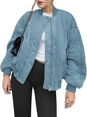 Loose Casual Pilot Long Sleeve Baseball Uniform - kinko