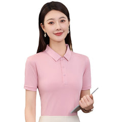 High-end Ice Ion Fiber Polo Shirt - kinko