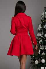 Double Breasted Lapel Business Suit And Dress Women's Clothing