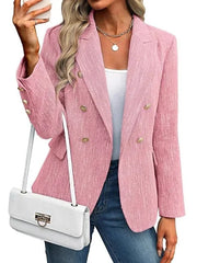 Women's Clothing Solid Color Suit Autumn Simplicity Style - kinko