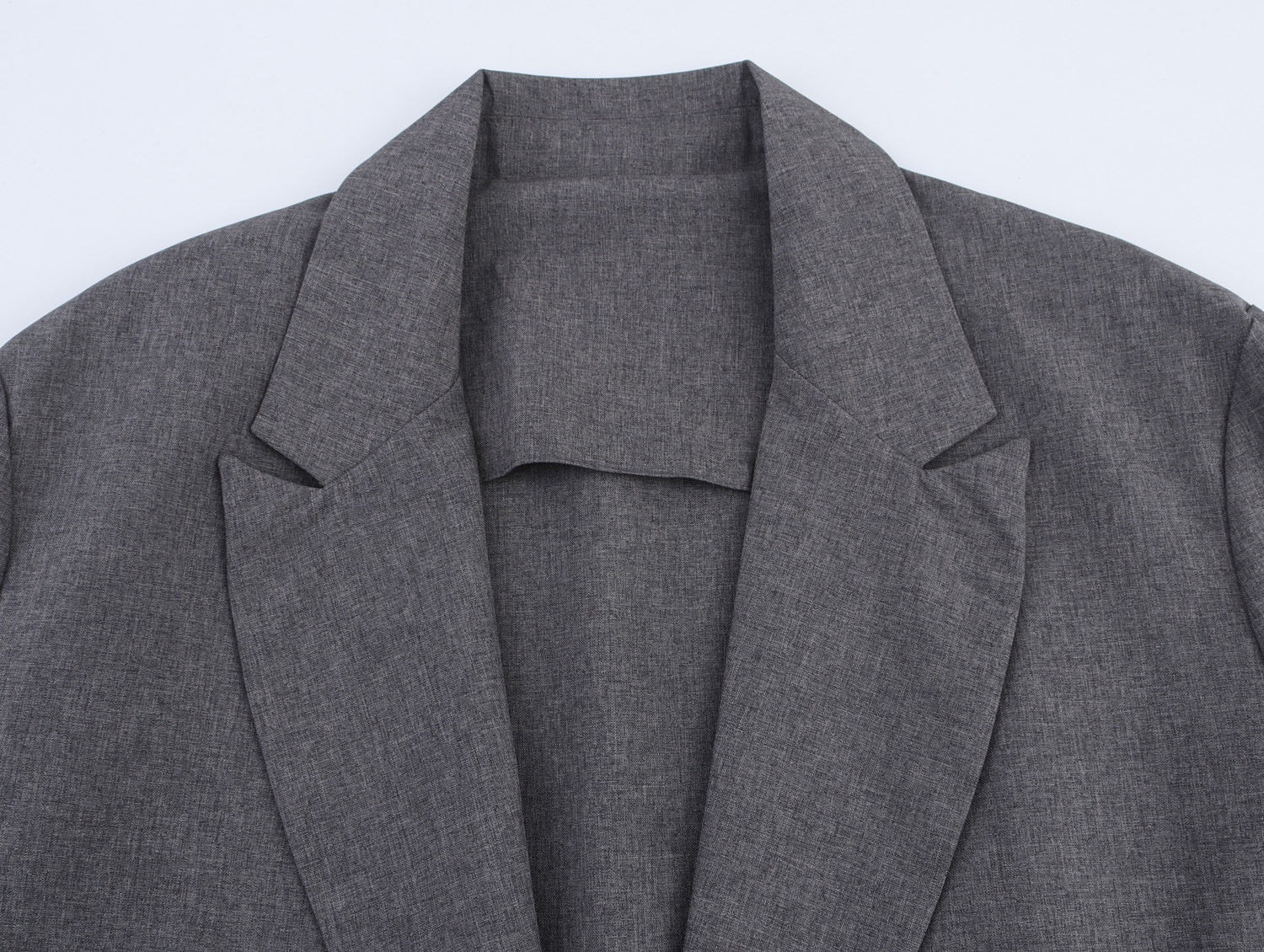 Small New Spring And Autumn Linen Minimalist Blazer - kinko