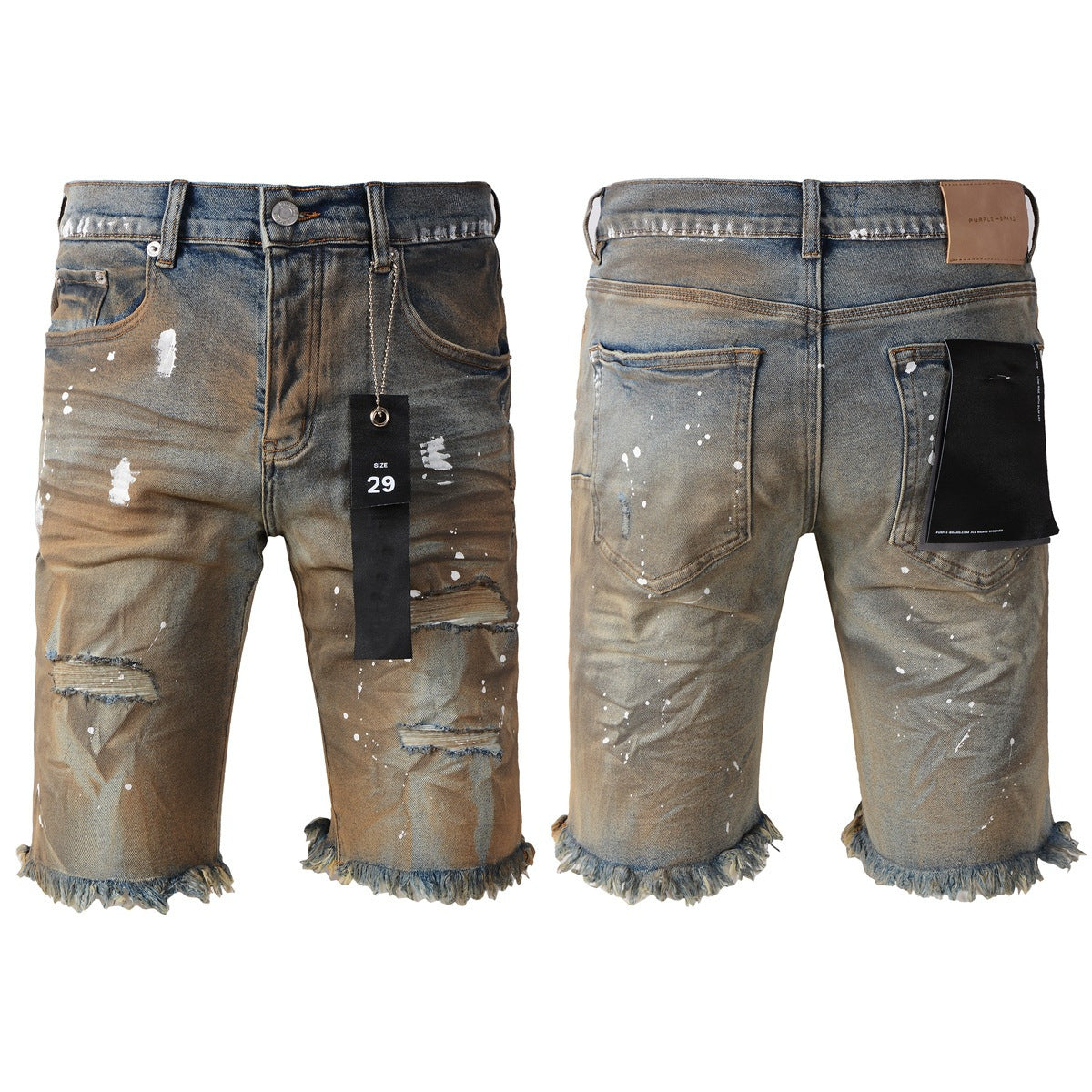 Personal Leisure Washed Light Color All-matching Jeans - kinko