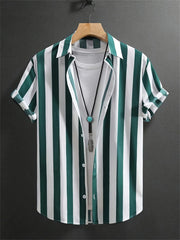 Men's 3D Printed All-matching Retro Fashion Shirt - kinko