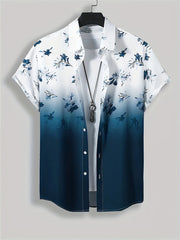 Men's 3D Printed All-matching Retro Fashion Shirt - kinko