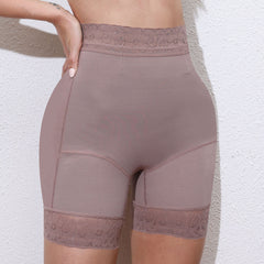 Tight Gridles Shaping High Waist Package Hip Boxer Abdominal Pants - kinko