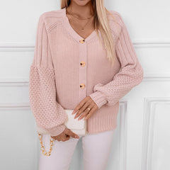 Lantern Sleeve Sweater Women's Sweater