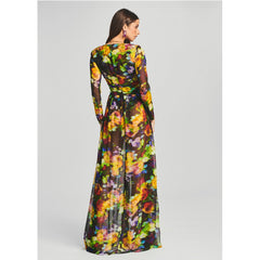 V-neck Split Comfort And Casual Dress - kinko