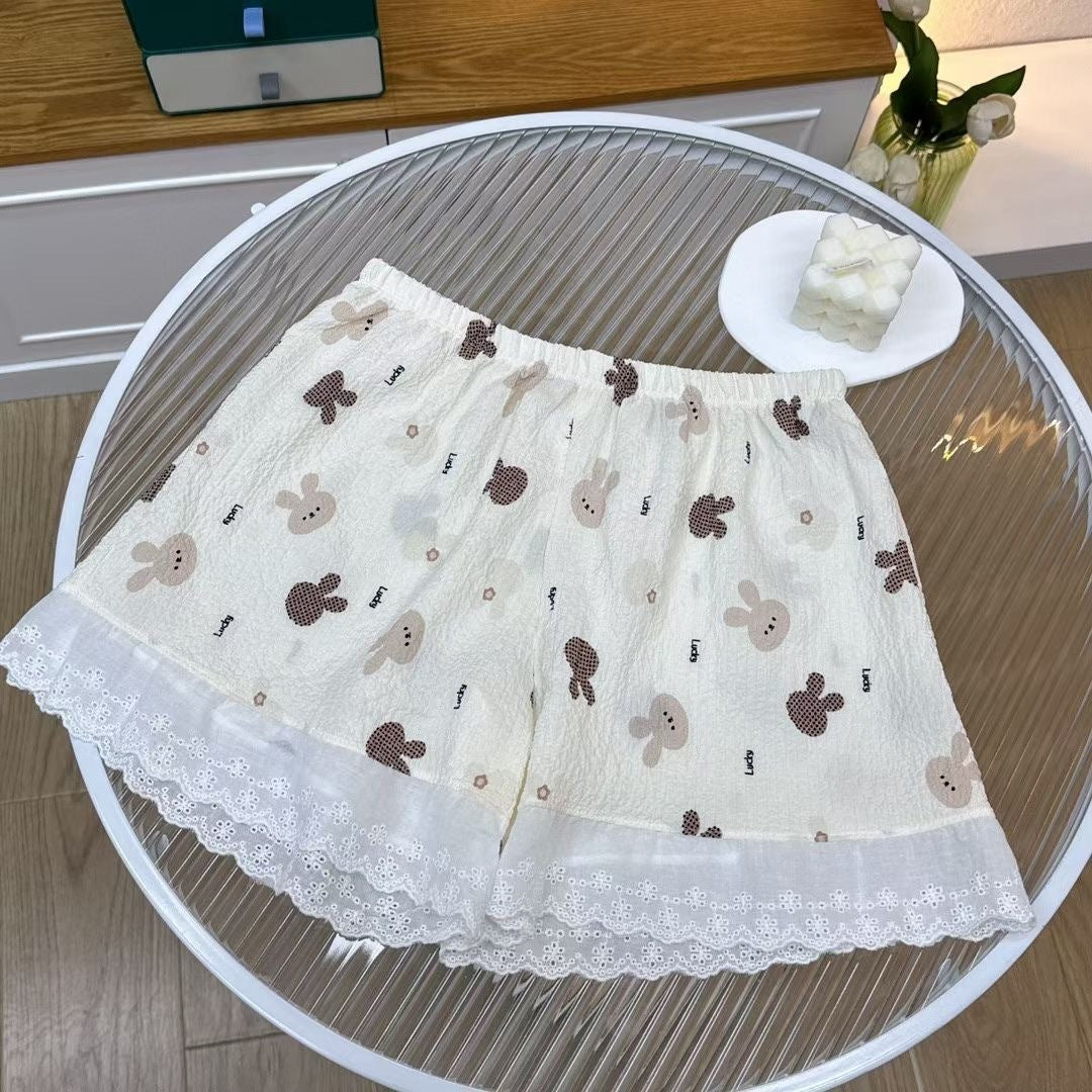 Spring And Summer New Cute Girl Home Shorts - kinko