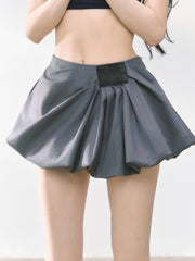 American Hot Girl Skirt Women Summer High Waist A- Line Slimming - kinko