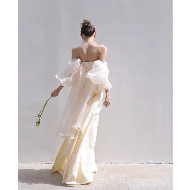 Outdoor Travel Shooting Light Yarn Dress Skirt - kinko
