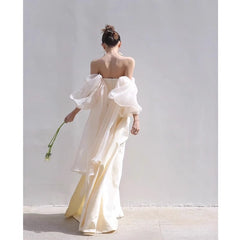 Outdoor Travel Shooting Light Yarn Dress Skirt - kinko